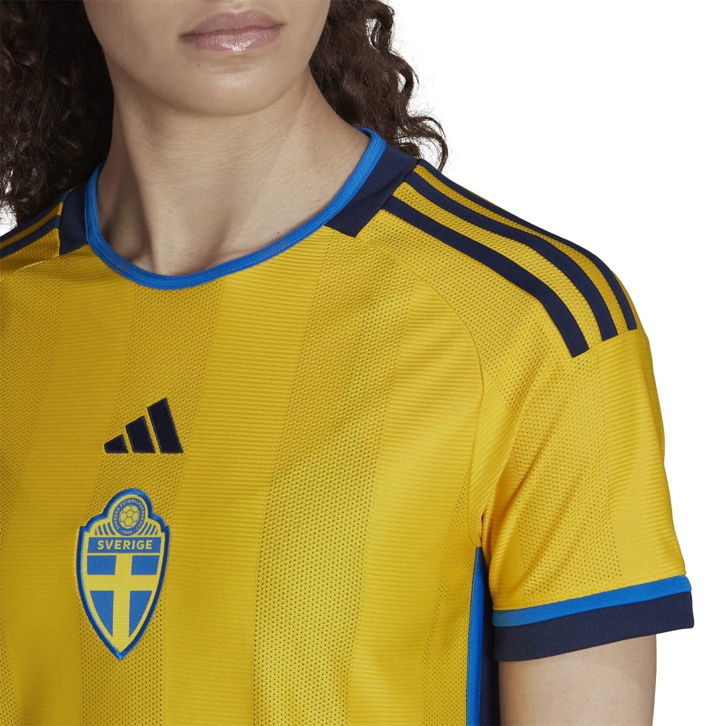 adidas Jersey de la Selecion Nacional de Suecia de Local Para Mujer