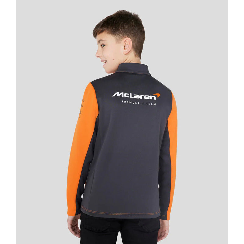 Sudadera Castore Para Niños Unisex Mclaren Formula 1 F1 Mediana (m) Naranja