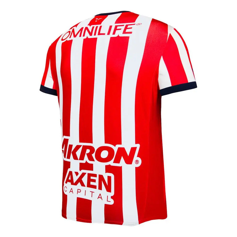 Jersey Playera Puma De Chivas De Niño Visitante Azul Marino