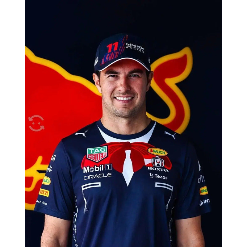 Playera Puma Sergio Checo Perez Red Bull F1 Mariachi