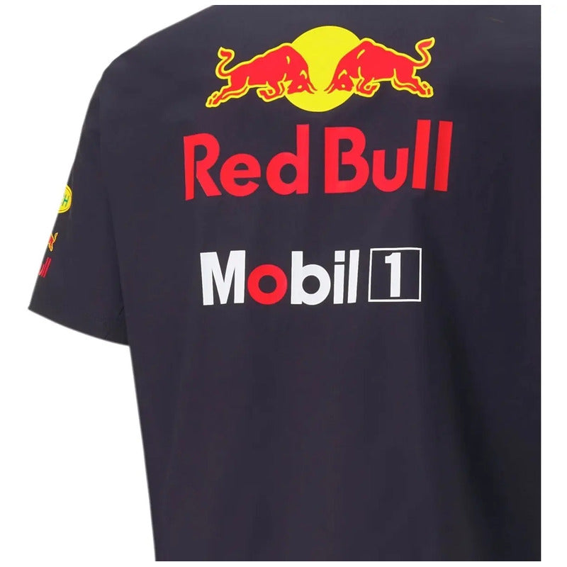 Jersey Playera Puma Polo F1 Red Bull Formula Uno F1 Botones