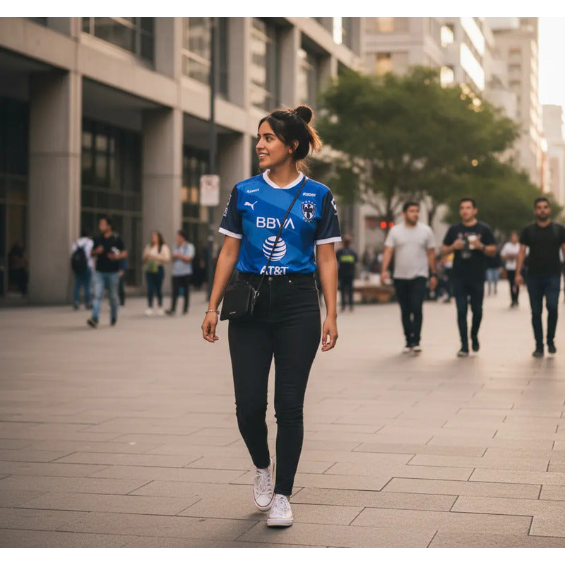 Jersey Puma De Rayados De Monterrey Para Dama Mujer Stwb
