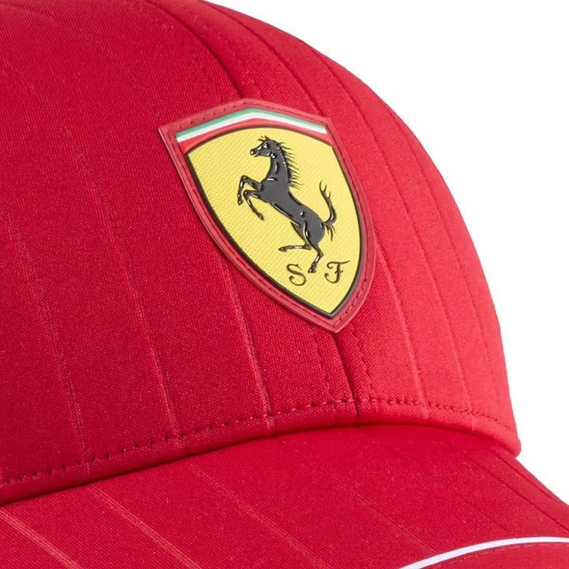 Gorra Puma De La Escuderia De Formula 1 F1 Ferrari 2026 Rojo Unitalla (corre Ajustable)