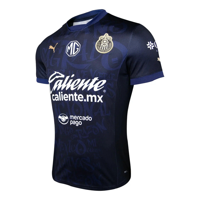 Jersey Playera Puma Chivas Del Guadalajara Visitante Gld