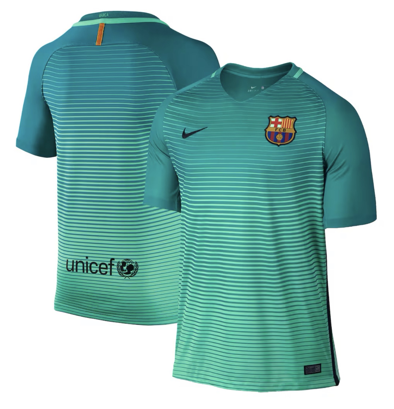 Jersey Playera Nike del Barcelona de Visita para Niños