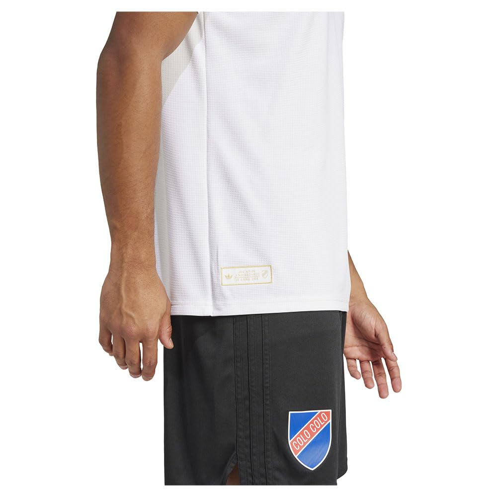adidas Jersey Playera Colo Colo Edicion Especial del Centenario Estilo Retro para Hombre