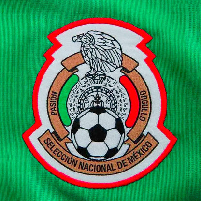 Jersey Adidas Seleccion de México Mabga larga Versión Jugador FMF H Verde Playera para Hombre
