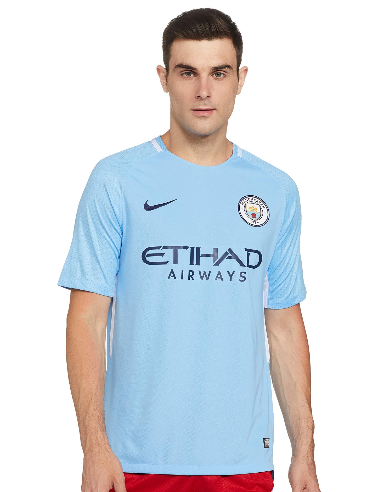Jersey Playera Nike 2017-2018 Manchester City Home Nike Football Shirt
