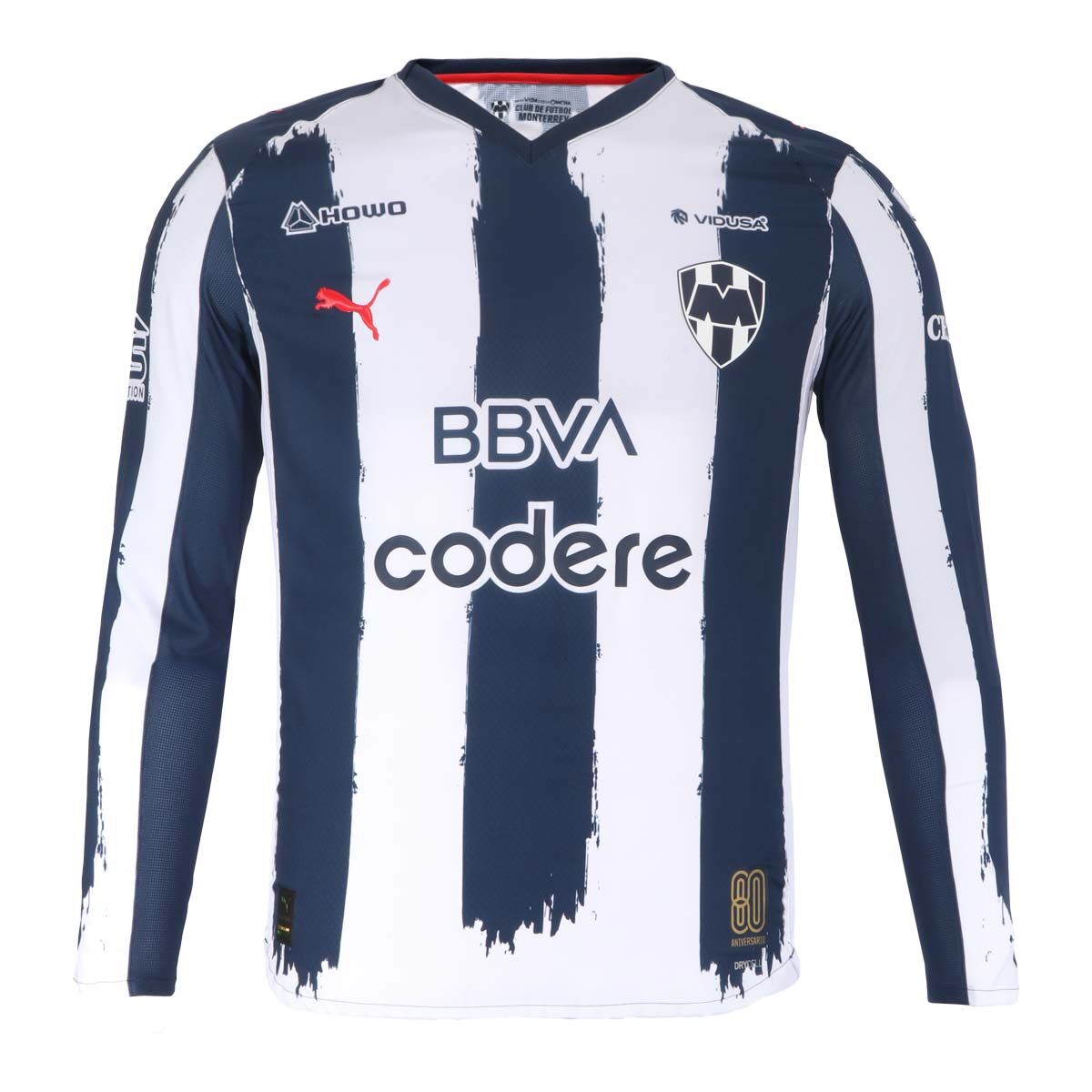 Jersey Puma de Rayados de Monterrey de Manga Larga Version Jugador