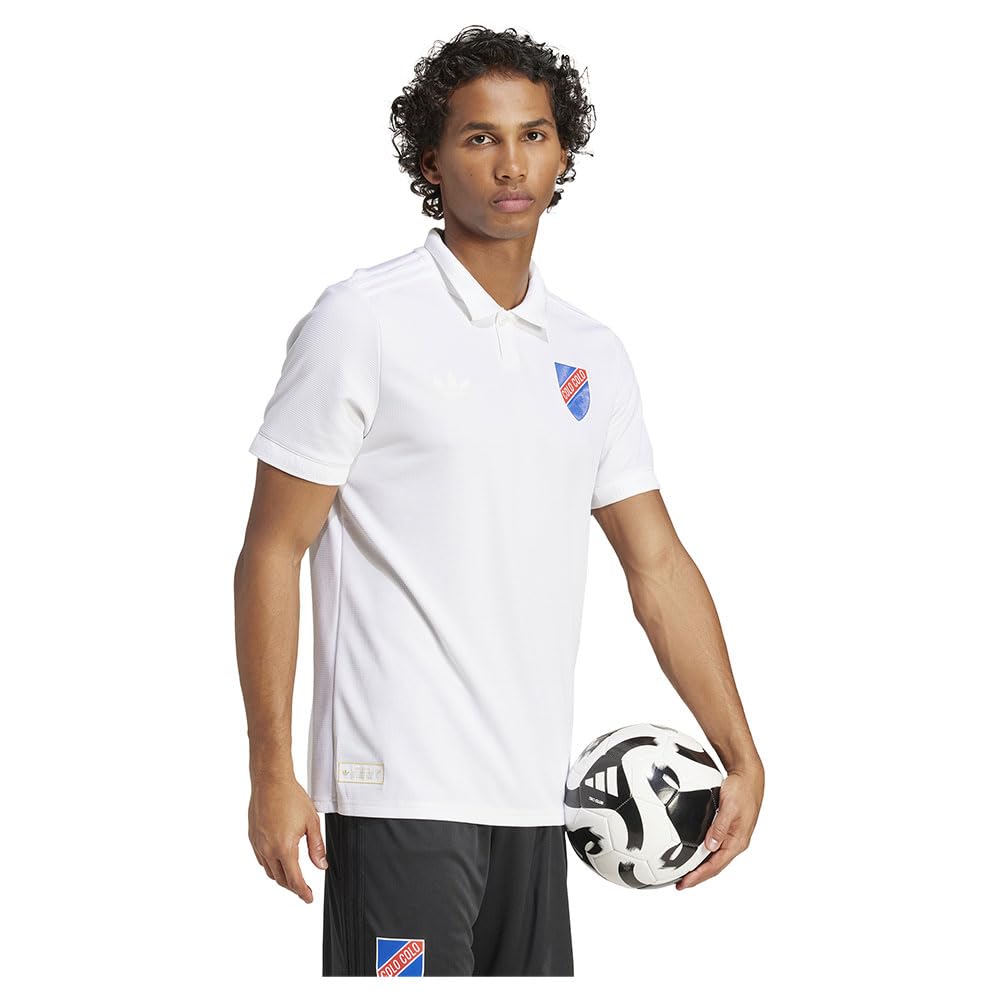 adidas Jersey Playera Colo Colo Edicion Especial del Centenario Estilo Retro para Hombre