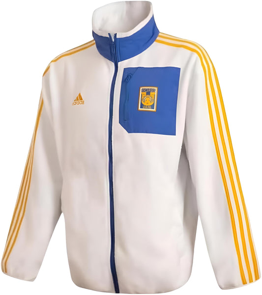 Chamarra Adidas de los Tigres de UANL Afelpada Unisex Talla Extra Chico (XS)