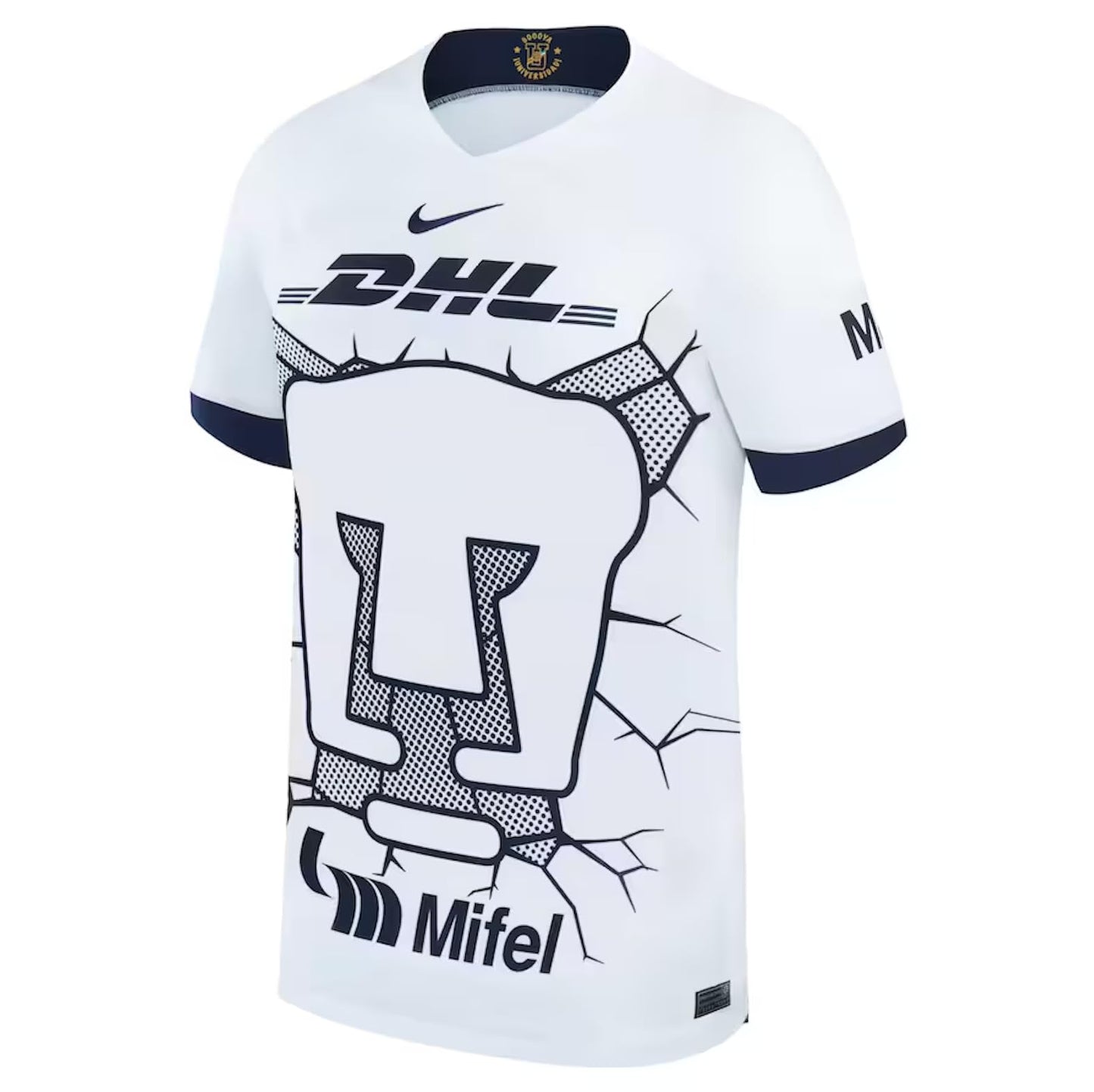 Nike Jersey Playera Pumas de UNAM Version Jugador para Hombre Color Blanco