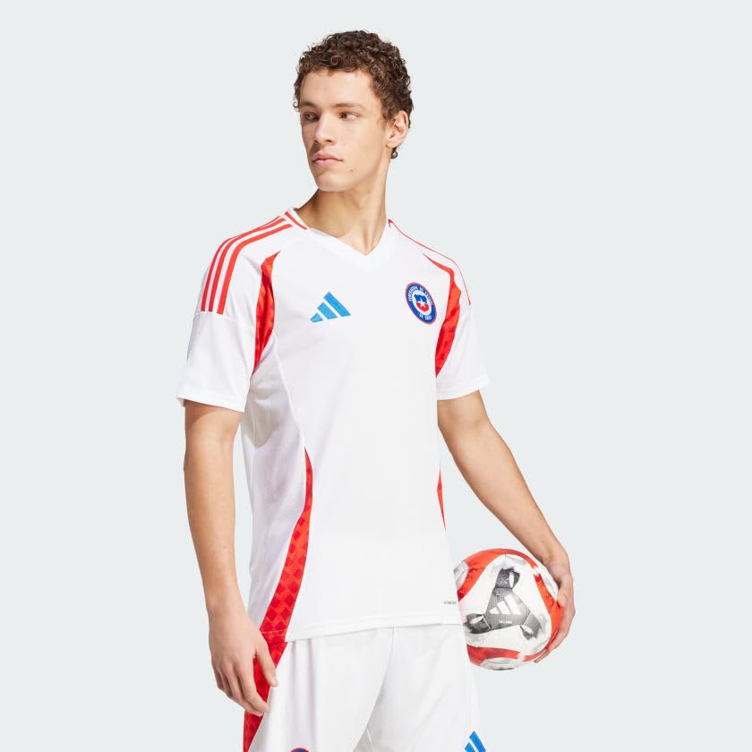 Jersey Playera adidas devla selección de Chile - playera para hombre 2024, color blanco