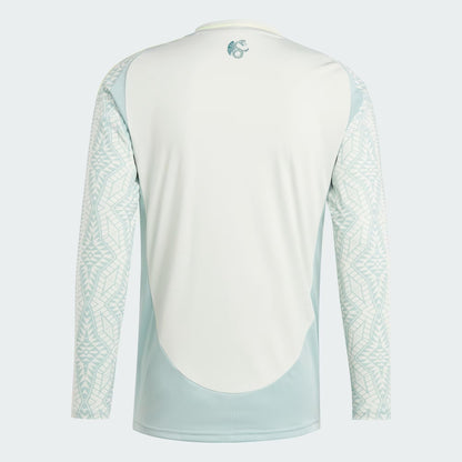 adidas Jersey Playera Seleccion Nacional de Mexico de Manga Larga para Hombre
