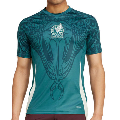 Jersey Adidas de la Seleccion Nacional de Mexico de Entrenamiento para Hombre