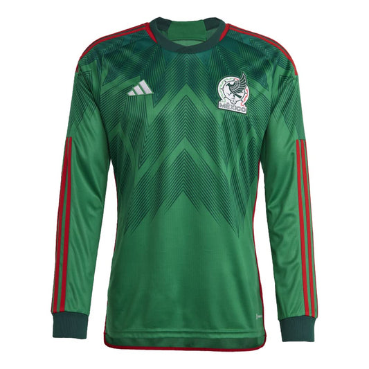 Jersey Playera adidas Seleccion de  Mexico 22/23 manga larga para hombre