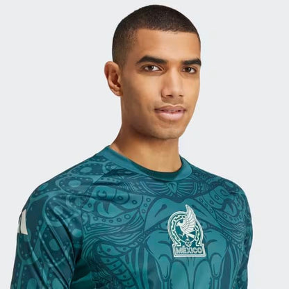 Jersey Adidas de la Seleccion Nacional de Mexico de Entrenamiento para Hombre