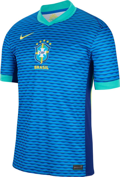 Nike Jersey Playera Seleccion Nacional de Brasil de Visitante para Hombre Color Azul