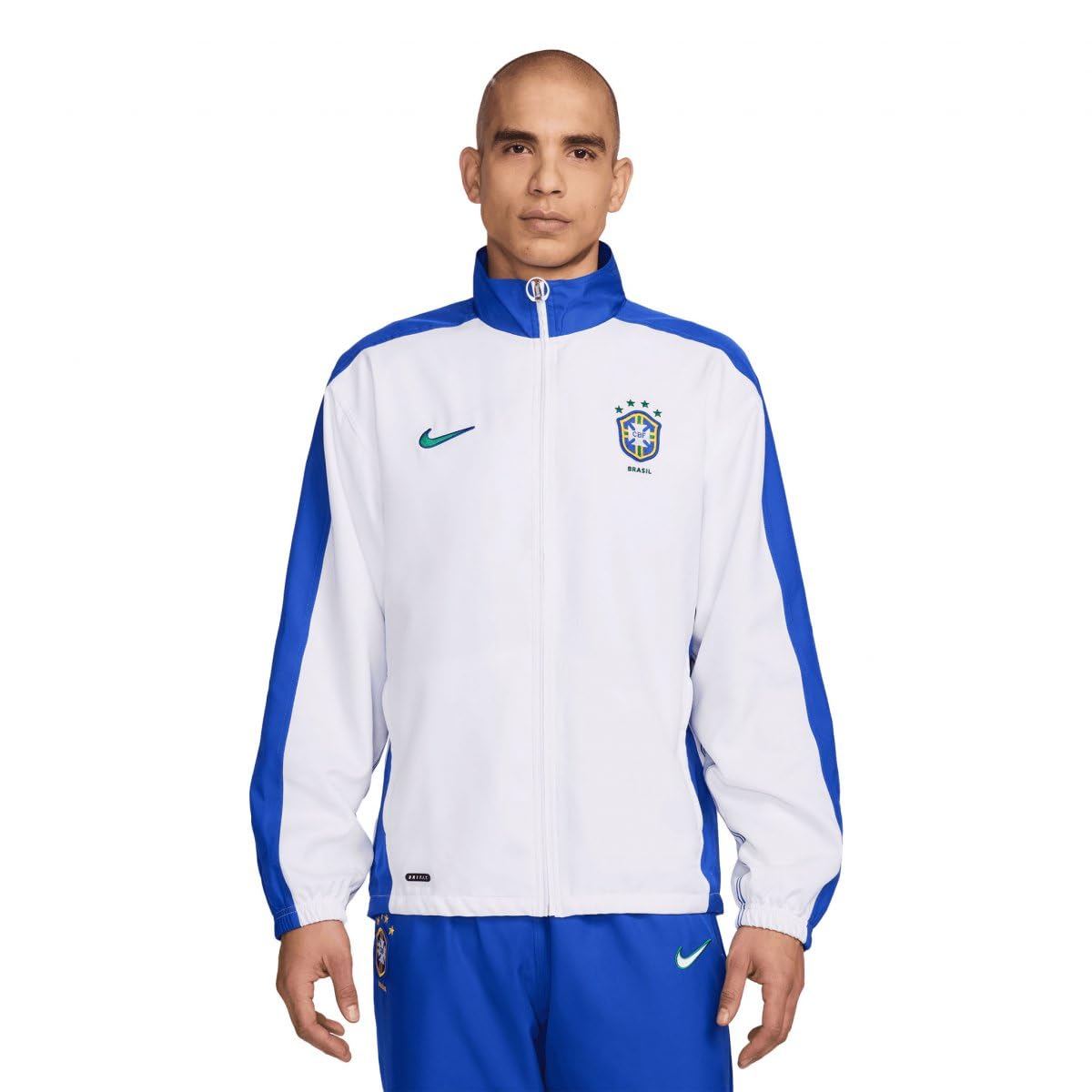 Chamarra Nike de la Seleccion Nacional de Brasil Retro de 1998