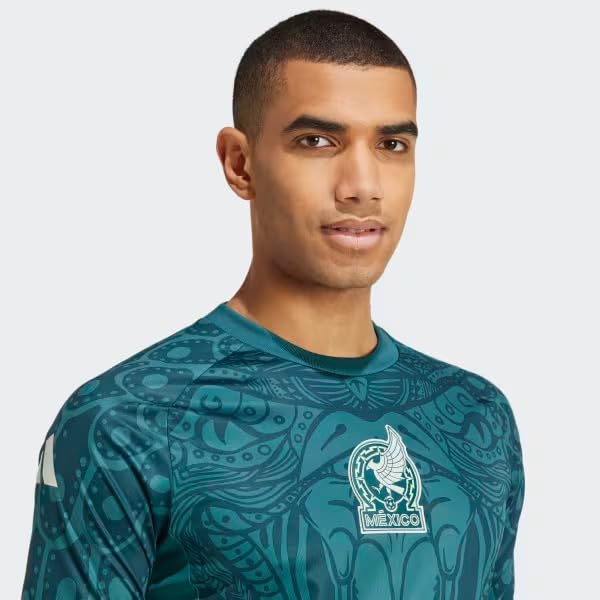 Jersey Adidas de la Seleccion Nacional de Mexico de Entrenamiento para Hombre