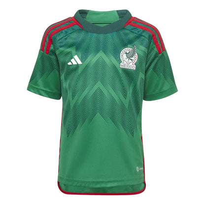 Conjunto adidas de MEXICO pata niños HOME MINI KIT SET 22-23