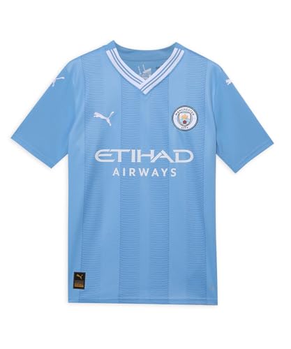 Manchester City FC - playera de fútbol para niños 2023/24 - Equipo azul claro