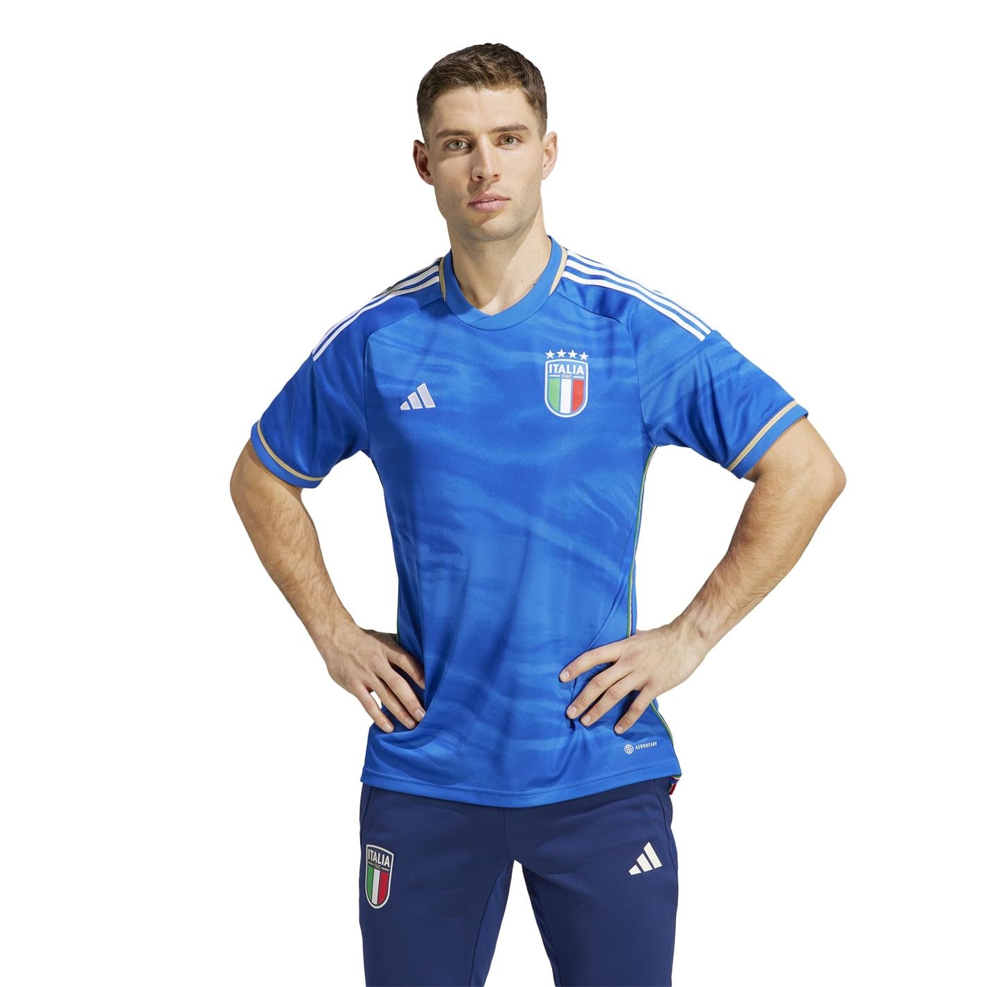 Jersey Playera adidas de la selección de Italia de local Camiseta para Hombre FIGC H