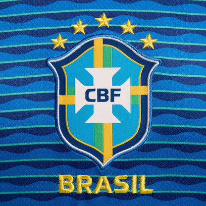 Nike Jersey Playera Seleccion Nacional de Brasil de Visitante para Hombre Color Azul
