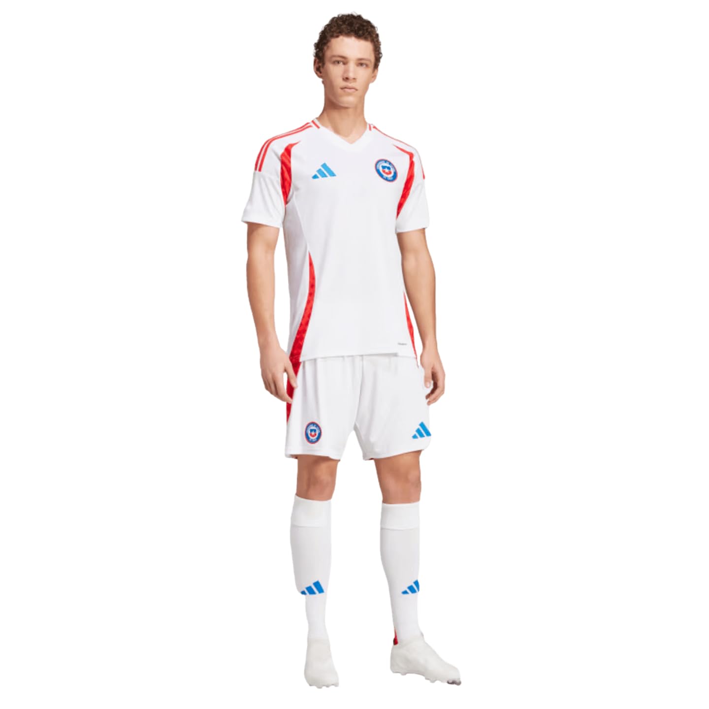 Jersey Playera adidas devla selección de Chile - playera para hombre 2024, color blanco