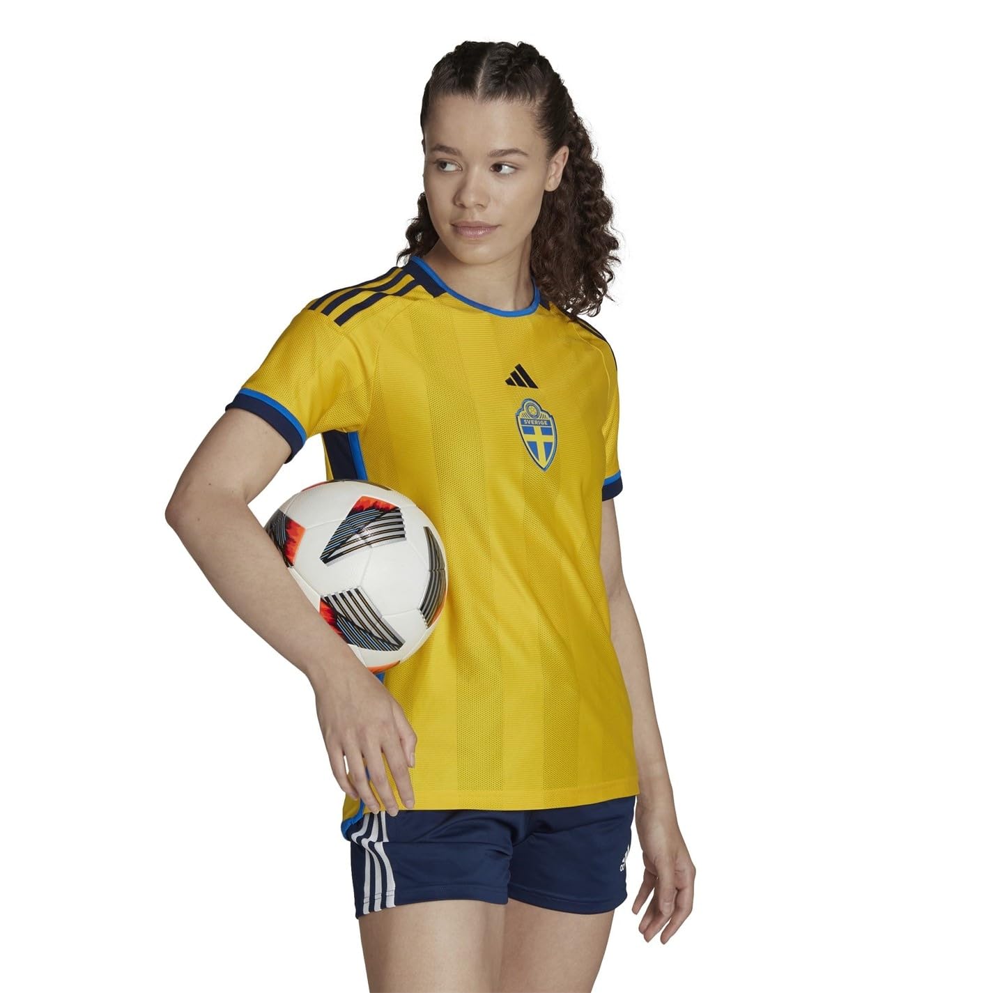 adidas Jersey de la Selecion Nacional de Suecia de Local Para Mujer