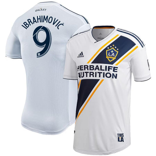 adidas Jersey de Los Angeles Galaxy MLS Version Jugador con Numero Y Nombre de Ibrahimovic para Hombre