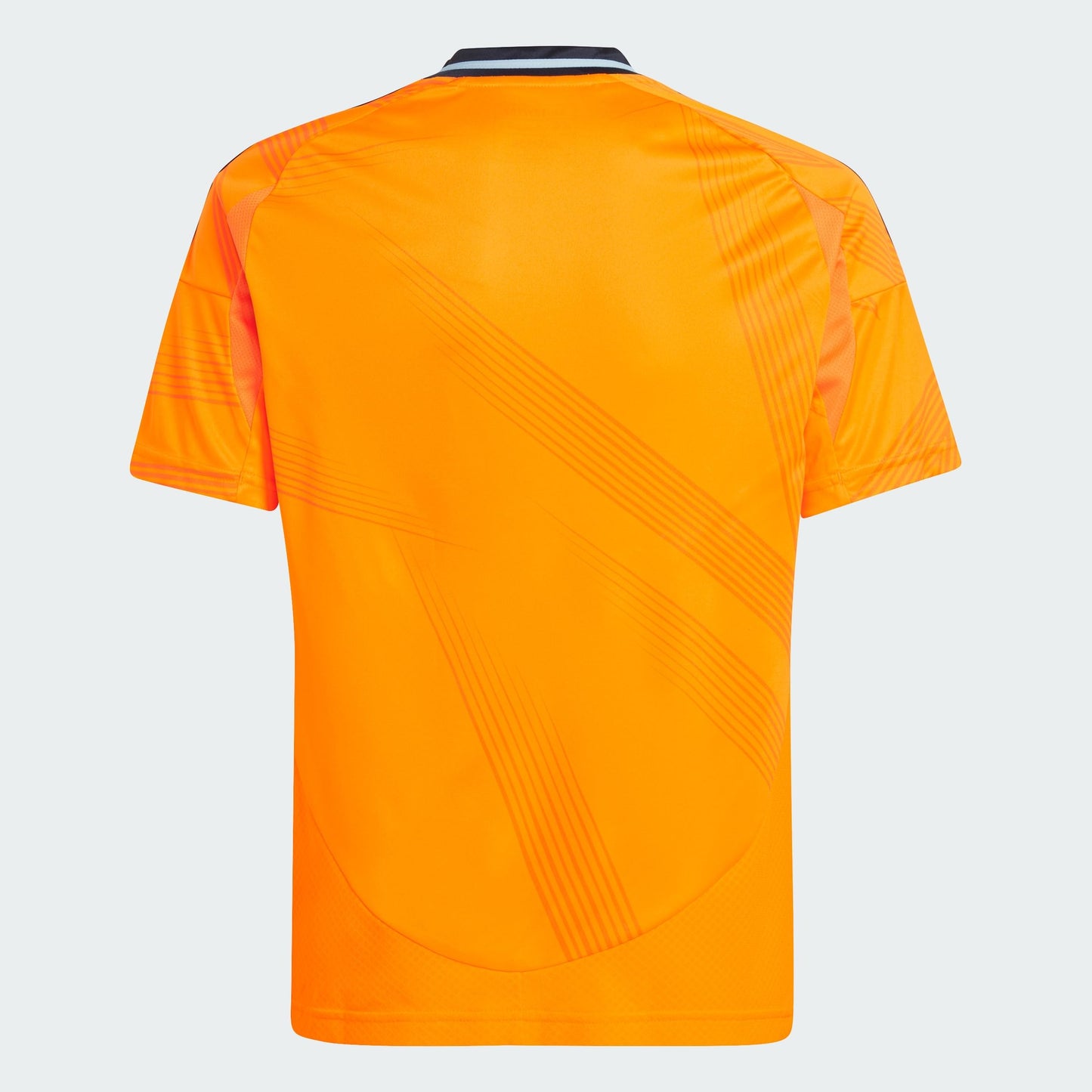 adidas Jersey Playera Real Madrid para Niños Unisex de Visitante Color Naranja