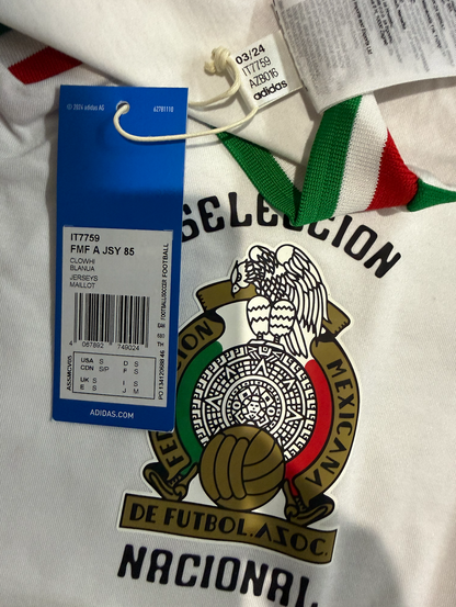 Jersey Playera Adidas Retro de 1985 de la selección de México