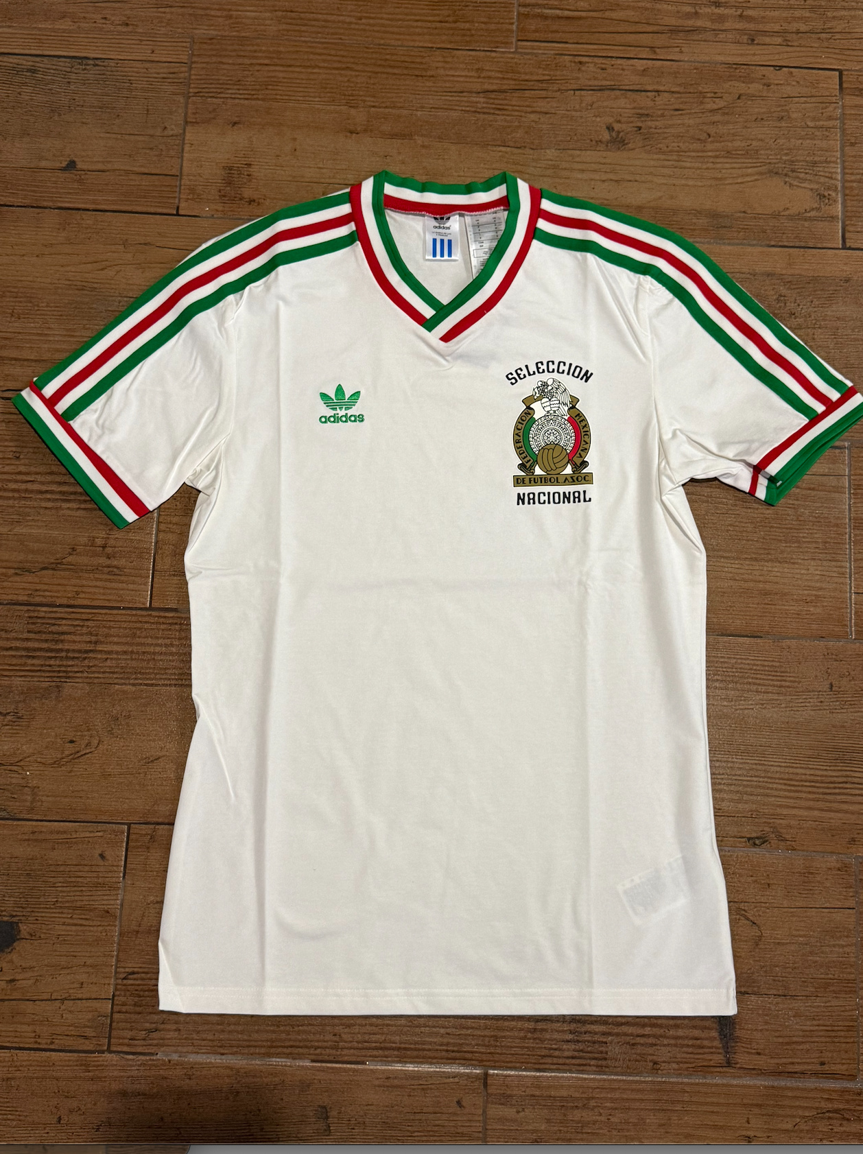 Jersey Playera Adidas Retro de 1985 de la selección de México