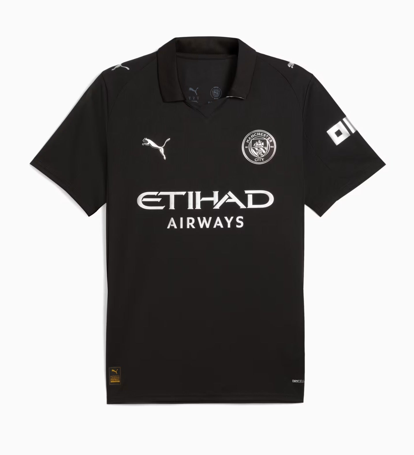 Jersey Playera Puma del Manchester City de Visita Color Negro