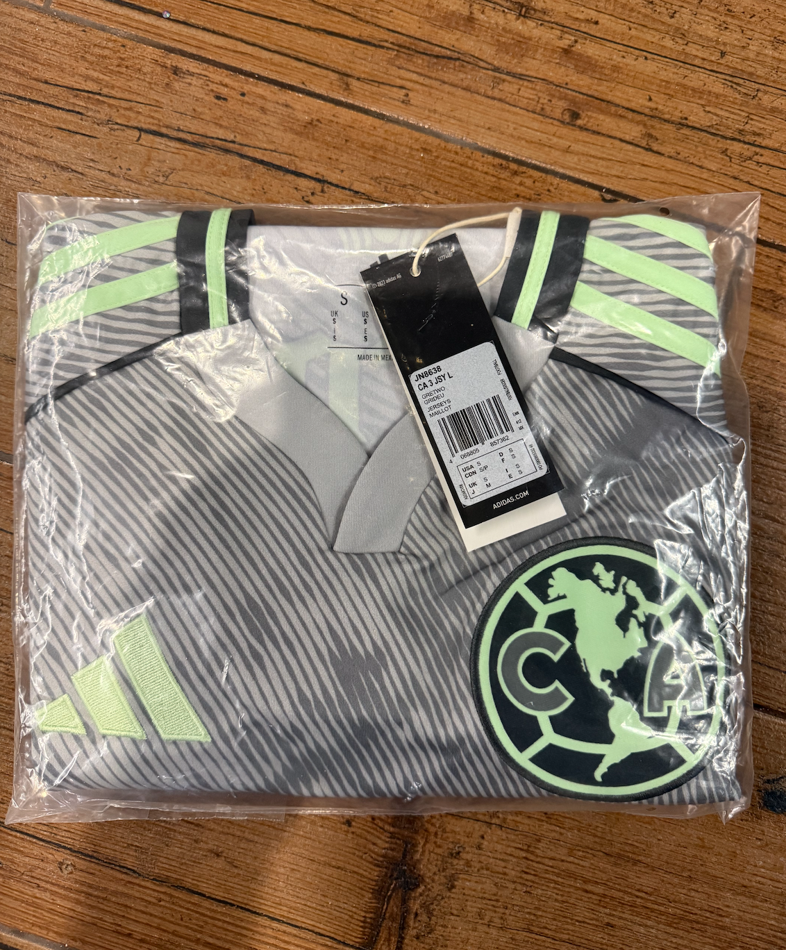 Jersey América Tercero Manga Larga 2026 – Adidas