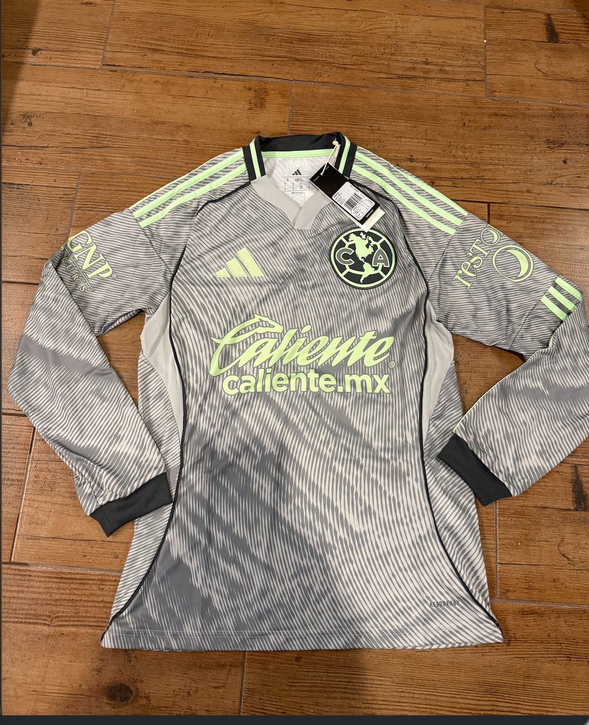 Jersey América Tercero Manga Larga 2026 – Adidas