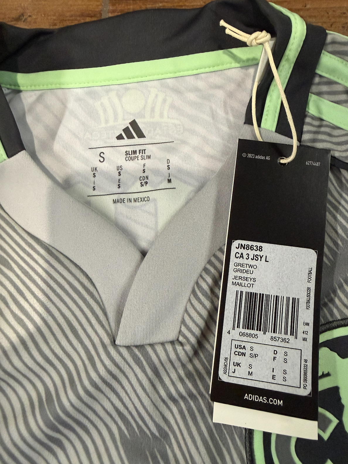 Jersey América Tercero Manga Larga 2026 – Adidas