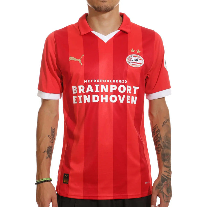 Jersey Playera Puma De Local Del Psv Eindhoven De Holanda