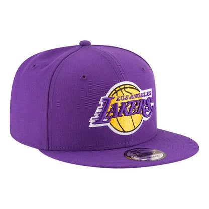 Gorra Cachucha New Era De  Los Angeles Lakers Nba Prpl Lila (correa Ajustable) Lisa
