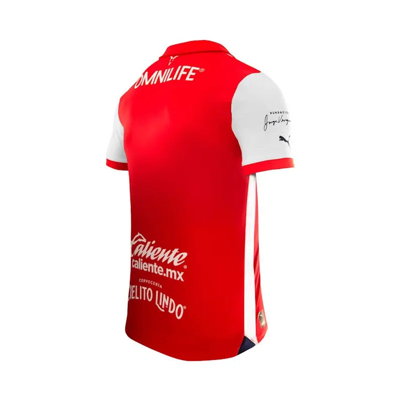 Jersey Playera Puma Chivas  Guadalajara  Femenil De Hombre