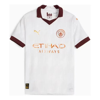 Jersey Playera Puma Del Manchester City Para Niños Wth Blanco 5 Años