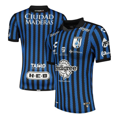 Jersey Playera Charly Del  Queretaro De Local Azul Lisa Extra Grande