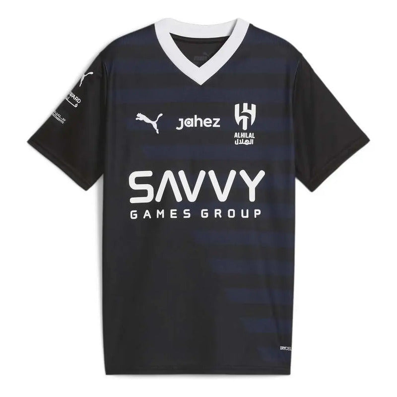 Jersey Playera Puma Al-hilal Para Niños De Neymar Bck