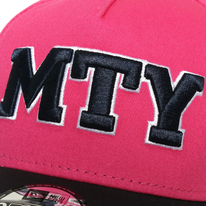 Gorra Cachucha De Rayados De Monterrey Snapback Navy Per Rojo