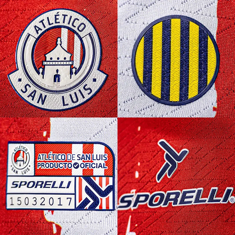 Jersey Playera Sporelli Del Atletico De San Luis De Local