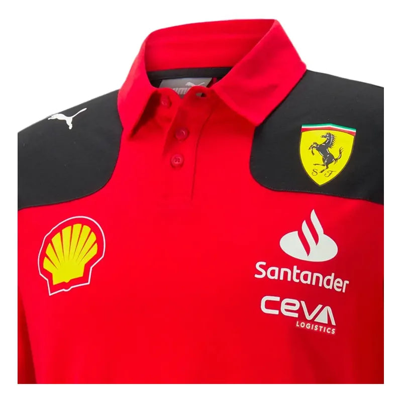 Playera Polo Puma Escuderia Equipo Formula 1 Ferrari F1