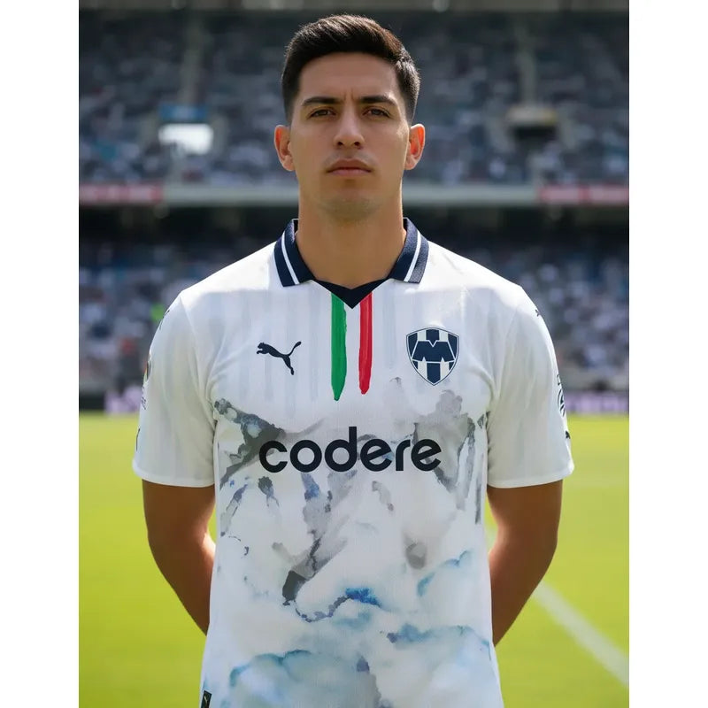 Jersey Puma Rayados Mundial De Clubes X Kidsuper  Jugador Blanco Small (s)