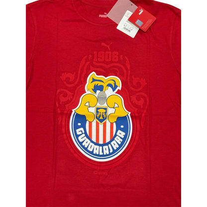 Playera Puma Chivas Del Guadalajara  Campeonísimo Escudo