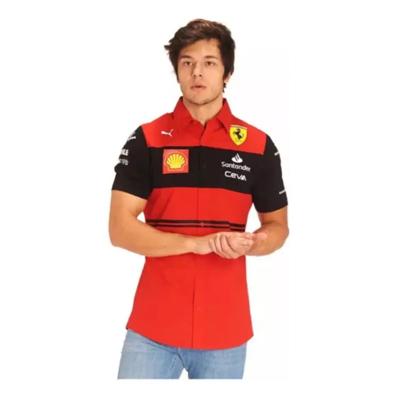 Playera Polo Puma Escuderia Del Equipo Formula 1 Ferrari F1